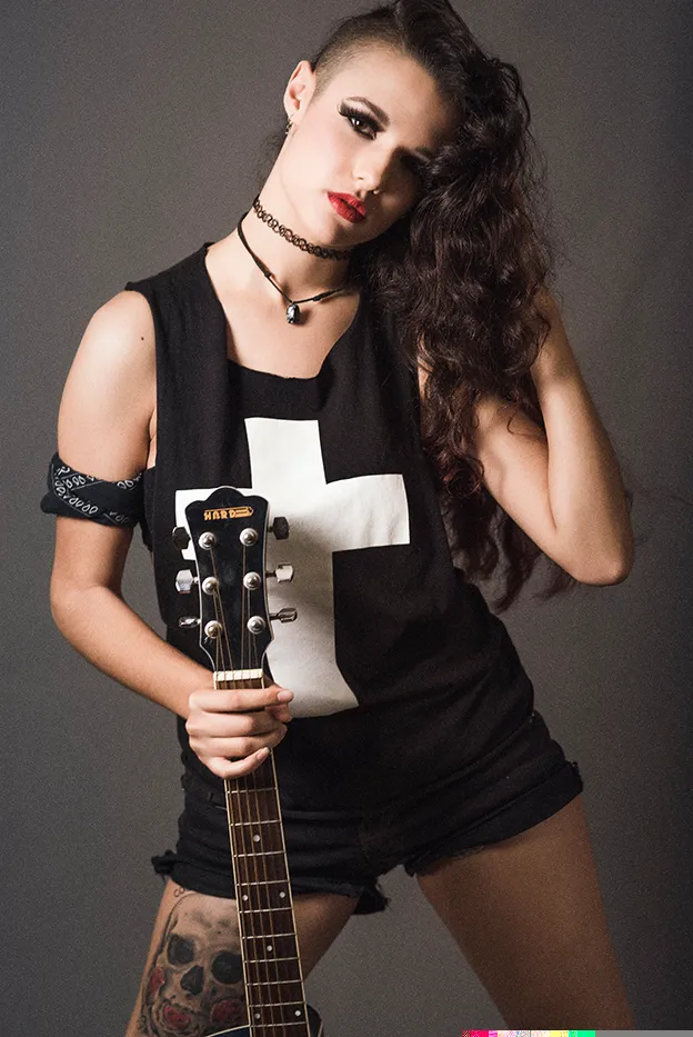 Maquillaje Rockero – Foto 3